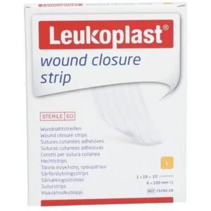 BSN Medical Leukoplast Wound Closure Strip (ex Leukosan Strip) 6 x 100 mm boite de 10