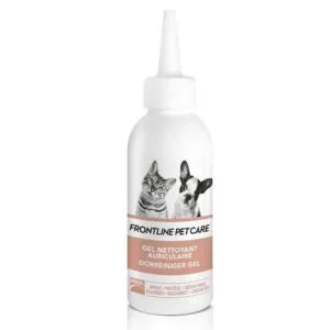 Frontline Pet Care Gel Nettoyant Auriculaire Chien et Chat - flacon 125 ml