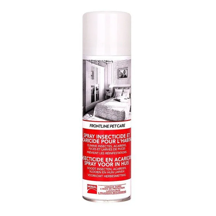 Frontline Pet Care Spray insecticide et acaricide habitat - flacon 250 ml (reference anterieure a Homegard)