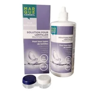 Marque Conseil Solution lentilles de contact multifonction avec etui Fl/360ml