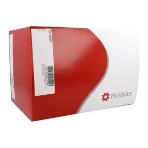 Hollister Moderma Flex Convexe Maxi poche ouverte vidable 1 piece opaque clamp integre predecoupee diametre 25 mm - boite de 30