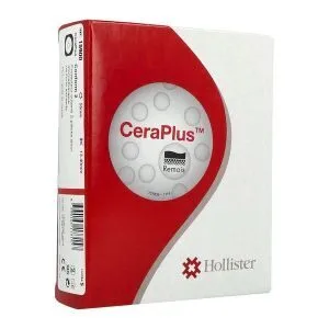Hollister Conform 2 CeraPlus Support plan avec renforts adhesifs, anneau 55 mm, a decouper 13-40 mm, bt 5