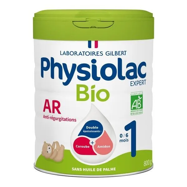 Physiolac Bio Anti-Régurgitations 1 de 0 à 6 mois 800 g