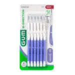 GUM Brossettes interdentaires 2 en 1 0,6 mm B/6