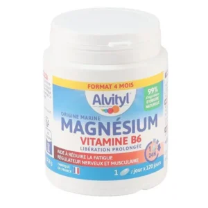 Alvityl Magnésium Vitamine B6 – 120 comprimés