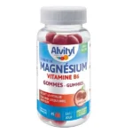 Alvityl Magnésium Vitamine B6 – 45 gummies goût cerise