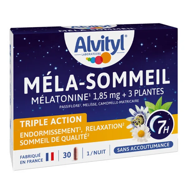 Alvityl Méla-Sommeil – 30 gélules