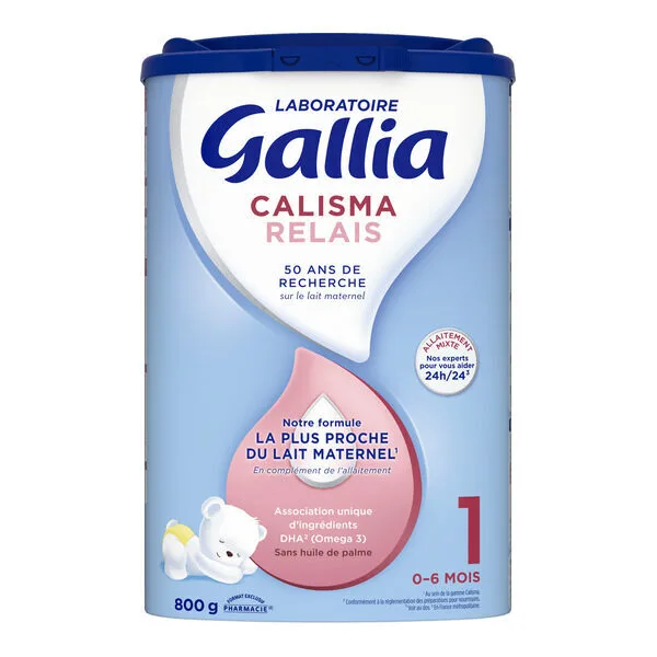 Gallia Calisma Relais Lait 1er âge 800 g