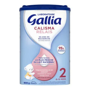 Gallia Calisma Relais lait 2ème âge 800 g