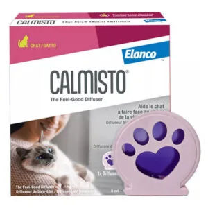 Calmisto Diffuseur anti-stress a l'interomone CHAT - kit (diffuseur + 1 membrane 6 ml, 30 jours)