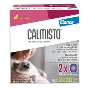 Calmisto Recharge pour diffuseur anti-stress CHAT - 2 membranes 2 x 6 ml