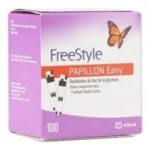 FreeStyle Papillon Easy — Électrodes, 2 flacons de 50