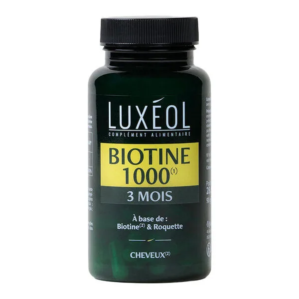 Luxéol Biotine 1000 – 90 gélules