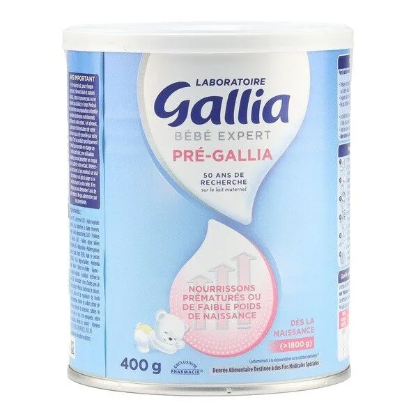 Gallia Bébé expert Pré lait 400 g