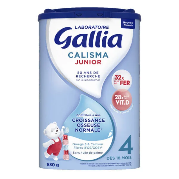 Gallia Calisma 4 Junior lait de croissance 830 g