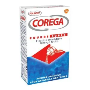 POLIDENT COREGA poudre adhesive Super 40 g