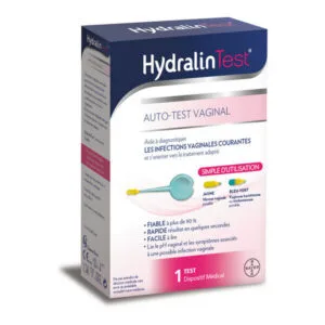 Hydralin Test auto-test infection vaginale boite de 1