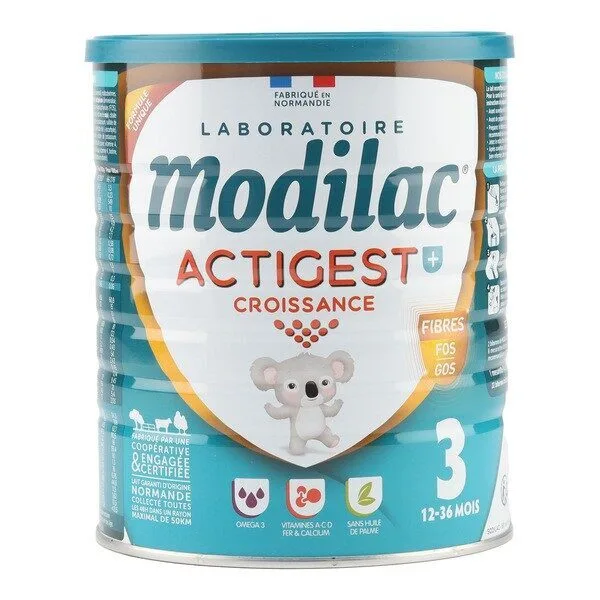 Modilac Actigest+ 3 lait de croissance 800 g