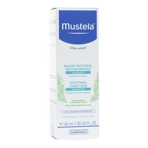 Mustela Baume pectoral réconfortant – 40 ml