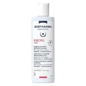 Ruboril Fluide ultra frais nettoyant apaisant (ex Lotion lait demaquillant) 250 ml