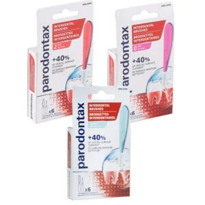 Parodontax brossettes interdentaires taille 3 - 0,60 mm - boite de 6
