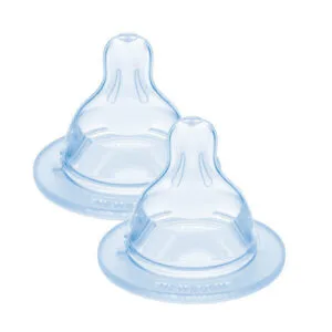 MAM Tetines biberon silicone (multi-debits) - Des la naissance, x2