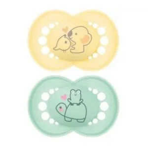 MAM Original - Sucette silicone symetrique - 18 mois et +, x2
