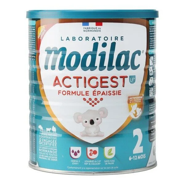 Modilac Actigest 2 formule épaissie LF+ 800 g