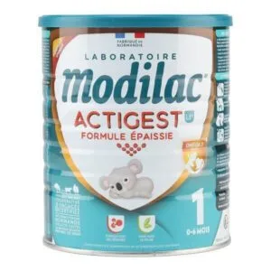 Modilac Actigest formule épaissie lait 1er âge 800 g