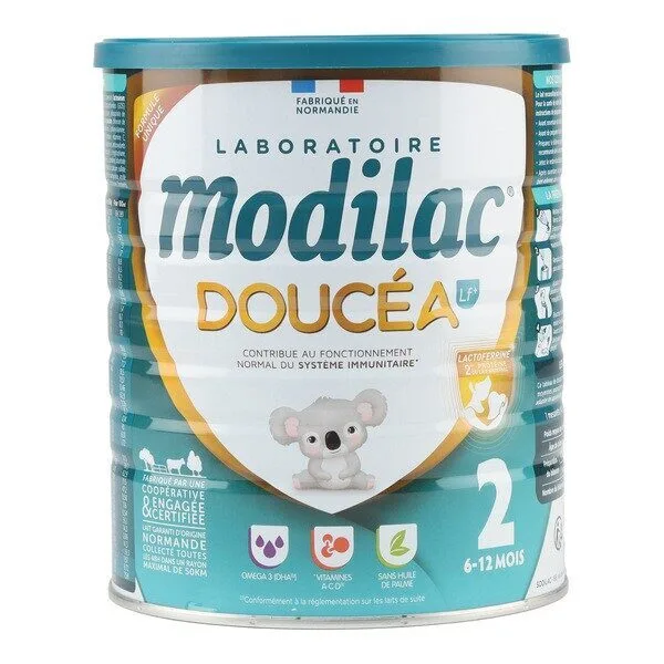Modilac Doucea lait 2ème âge LF+ 800 g