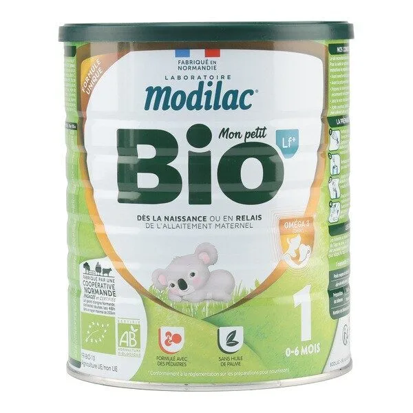 Modilac Bio 1er Âge 0-6 Mois 800 g
