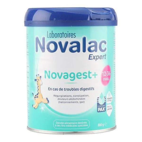 Novalac Novagest+ lait 12-36 mois 800 g