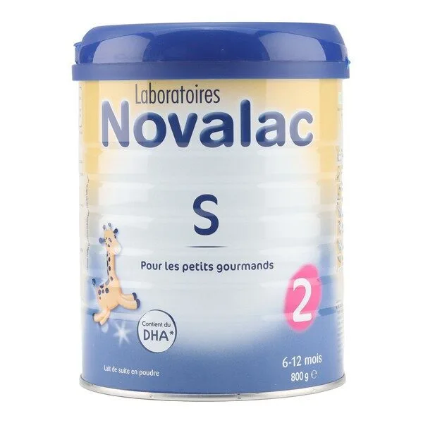 Novalac S lait 2ème âge 800 g
