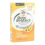 Octoprotect 1,25 g + 0,56 g Collier medicamenteux anti-puces et tiques chat - 1 collier