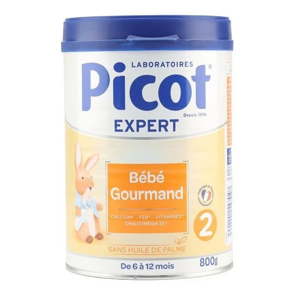 Picot Expert lait 2ème âge Bébé gourmand 800 g