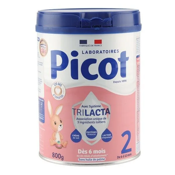 Picot Lait Poudre 2 dès 6 mois 800 g