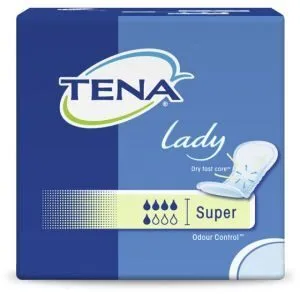 TENA Lady Super serviette fuites urinaires legeres a moderees - sachet de 30