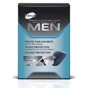 TENA Men Protect Extra Light (Niveau 0) - protection absorbante homme - Sachet/14