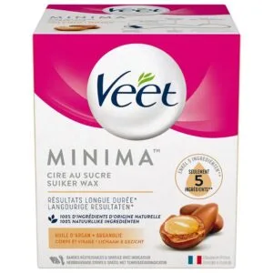 VEET MINIMA Cire chaude argan pot 250 ml