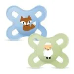 MAM Original Naissance - Sucette silicone symetrique - 0-2 mois, x2