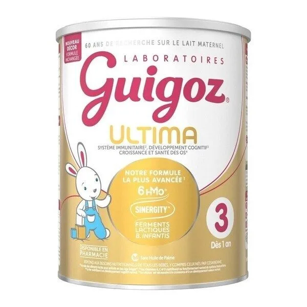 Guigoz Ultima Croissance Lait 3eme âge 780 g
