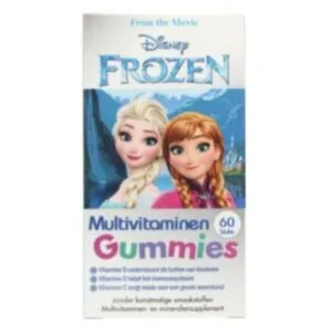Multivitamines Disney gomme fraise pomme poire B/60 Reine des Neiges