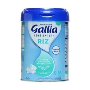 Gallia Bébé expert lait riz 0-36 mois 800 g