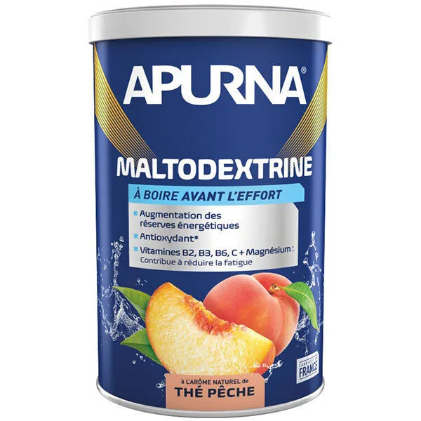 Apurna Boisson Maltodextrine 100% naturel The Peche - pot 500 g