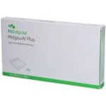 Melgisorb Plus pansement alginate 10 x 20 cm, boîte de 10