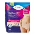 TENA Silhouette Plus taille haute Creme - Taille L - sachet de 8