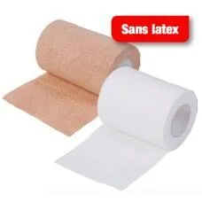 VELPEAUPRESS Bande cohésive blanche 10cmx3,5m