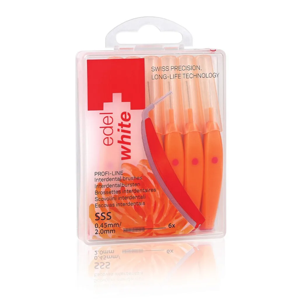 Edel+White EW-ID7-SSS Brossettes interdentaires Taille SSS - 0,45 mm
