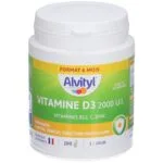 Alvityl Vitamine D3 2000 UI – 180 gélules