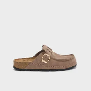 Scholl Bora Moccasin Sabot Mixte Taupe - Pointure 35